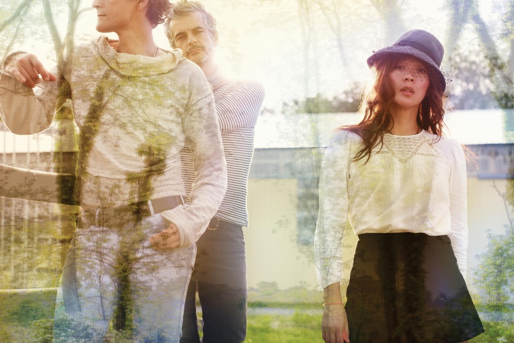 Three's company: Blonde Redhead are (from far left) Amedeo Pace, Simone Pace and Kazuo Makino. Photo: Pier Nicola D'Amico