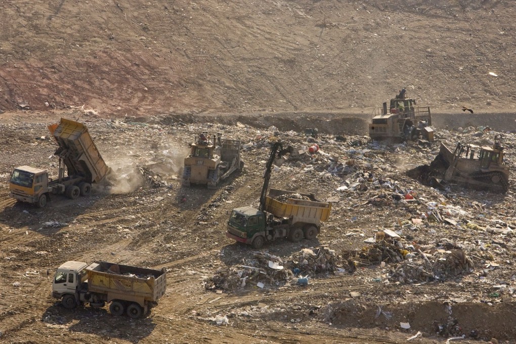 China is prioritising new waste incinerators which are claimed to be less damaging to the environment than landfill sites. Photo: EPA