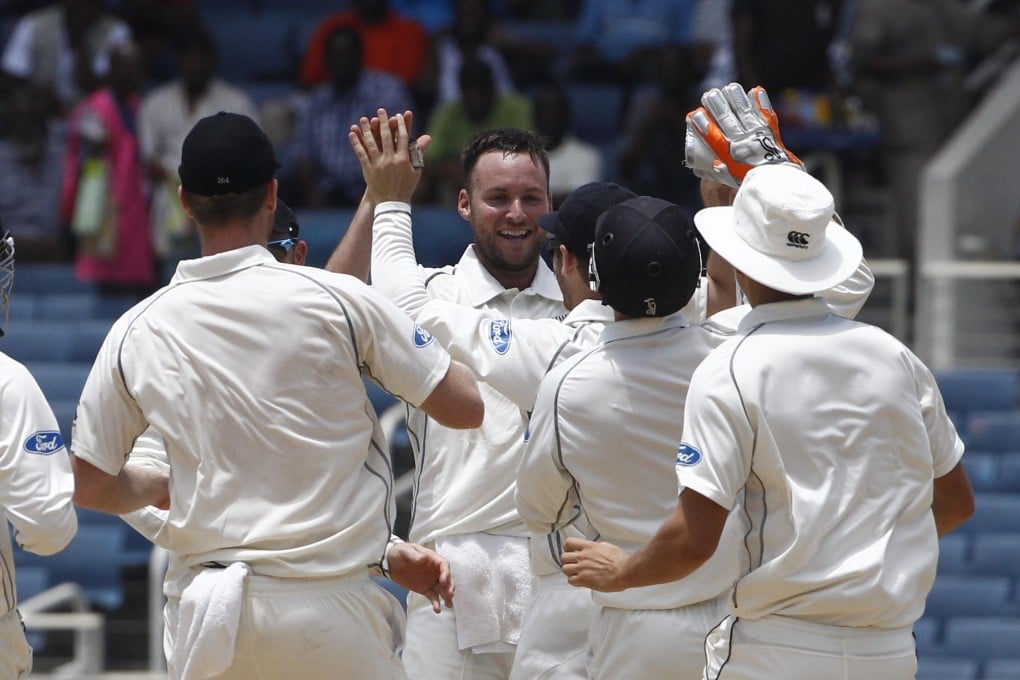 Mark Craig's bowling performance lifted the Black Caps to their victory in the first test against the West Indies. Photo: AP