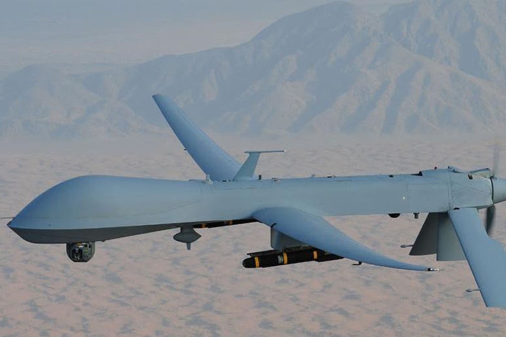 The US is considering using military drones to aid Iraqi government forces in the struggle against Islamic militants.