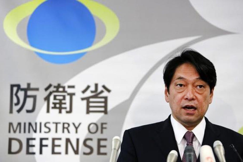 Japanese Defence Minister Itsunori Onodera. A senior official at Japan's defence ministry said that two PLA fighter jets flew an 'unusually close' 30m to two Japanese Self-Defence Forces planes over the East China Sea on Wednesday. Photo: Reuters
