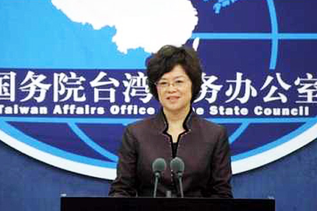 Fan Liqing, a spokeswoman for the mainland's Taiwan Affairs Office, rejected media reports that negotiations with Taipei had been suspended.