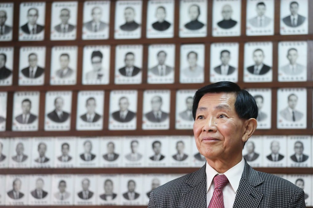 Chiu Wai-shing at the Wan Chai office of the Chiu Clansmen's General Association of Hong Kong. Photo: Nora Tam