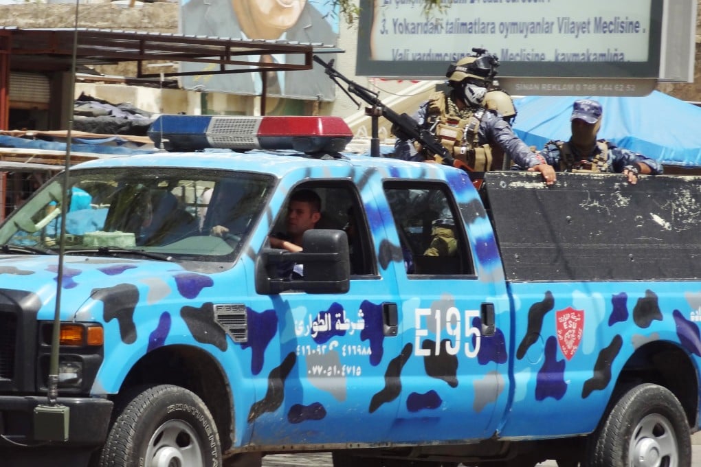 Iraqi police are deployed in the oil-rich city of Kirkuk. Photo: AP