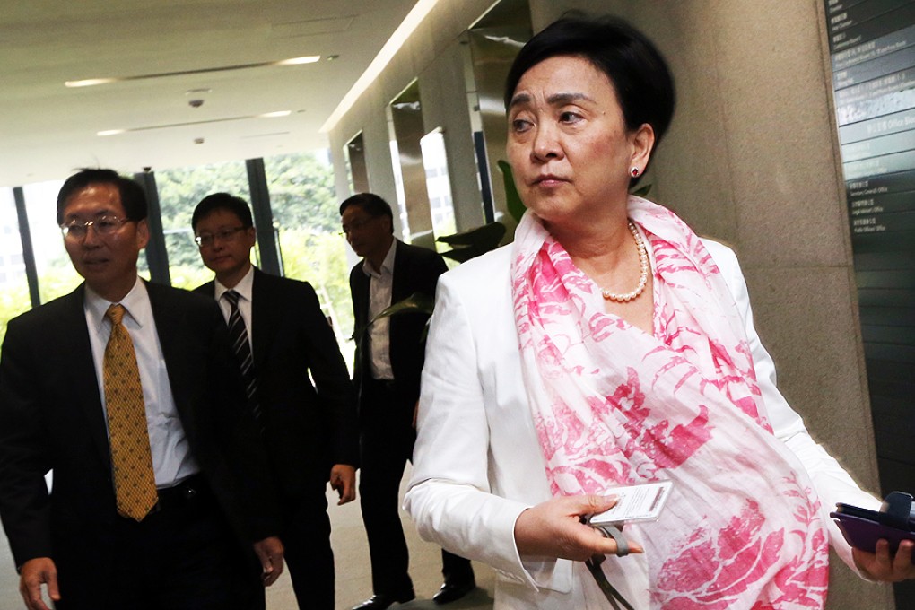 Democratic Party chairwoman Emily Lau Wai-hing: "Hongkongers would like us to urge Beijing to retract the paper". Photo: David Wong