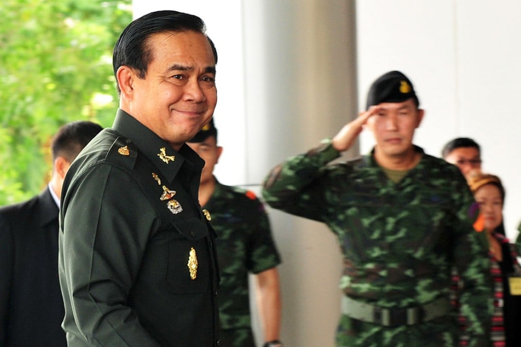 Junta leader General Prayuth Chan-ocha said an interim government would be set up in August, though a general election wouldn't happen for at least a year. Photo: Reuters
