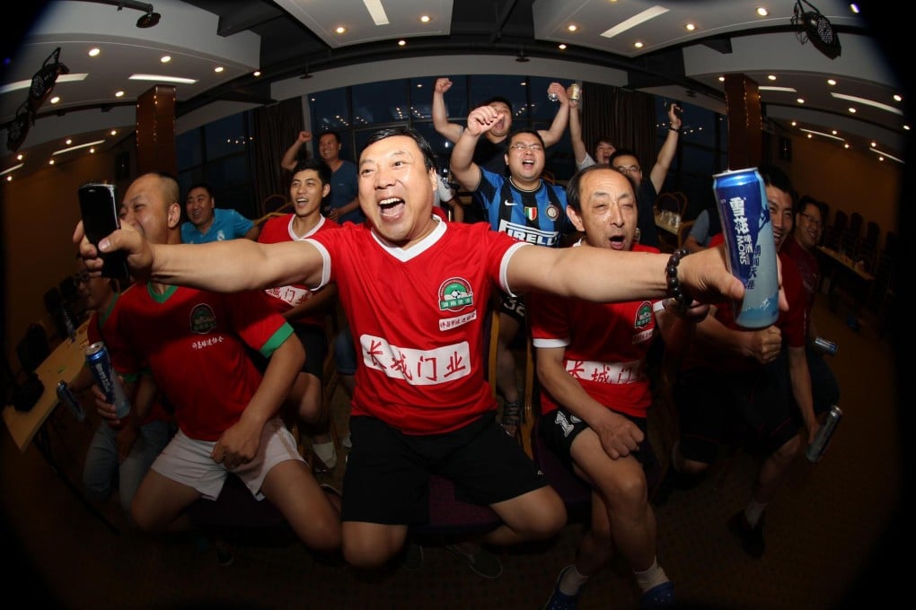 Watching football matches can be a risky business. Photo: AFP