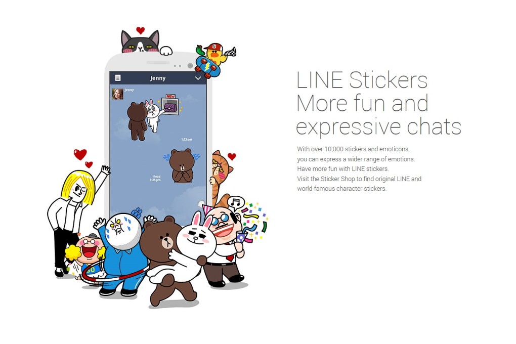 Japanese firm Line launches Selfie Sticker iPhone app