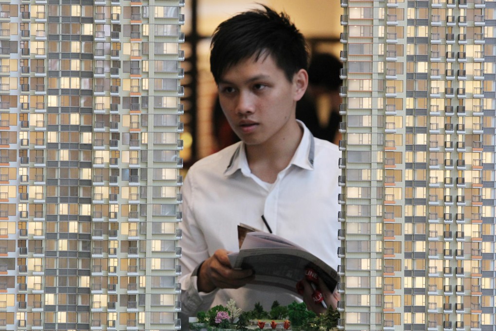 Strong sales have boosted prices of small flats to record levels.