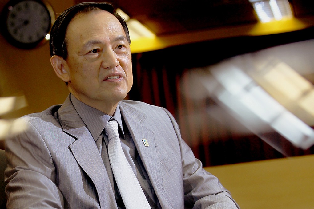 Allan Chiang at his office in Wan Chai. Photo: May Tse