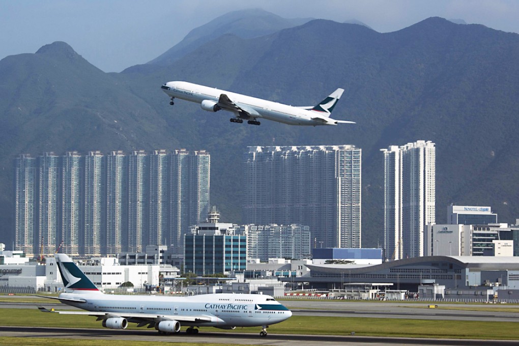 Cathay said  it would operate 14 more flights to and from Karachi before operations cease. Photo: Reuters