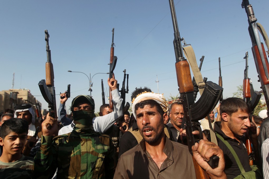 Iraqi tribesmen gather to show their readiness to join Iraqi security forces in the fight against Jihadist militants. Photo: AFP