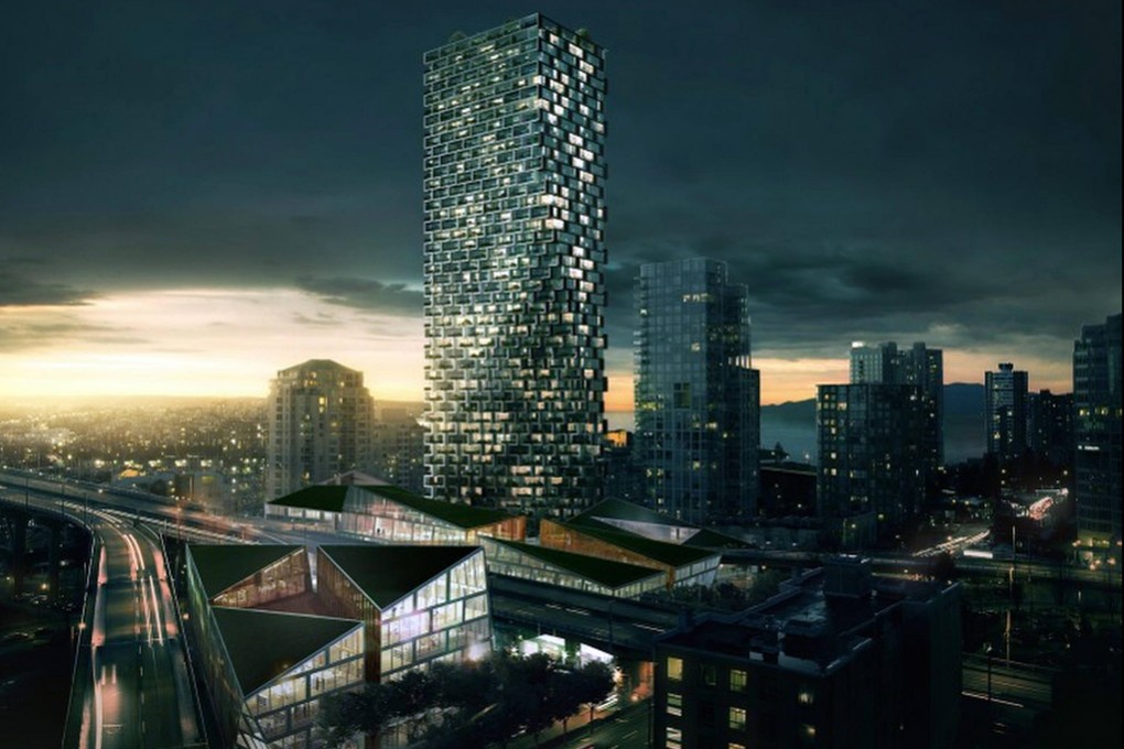 The ambitious design of Vancouver House, which is likened to a 52-storey sculpture, is a product of necessity. Photo: SCMP Pictures