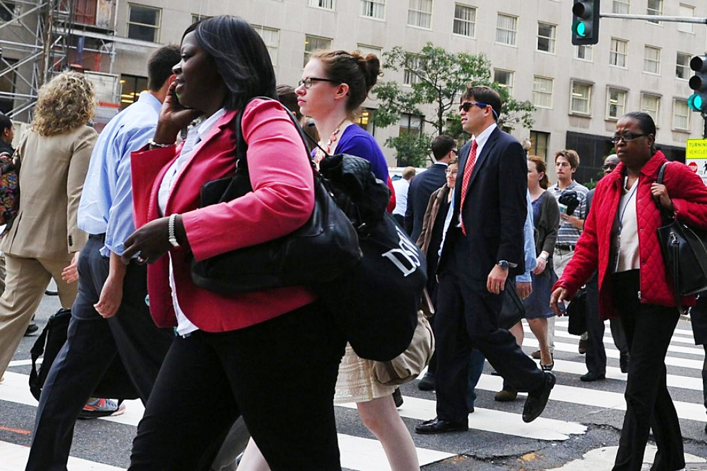 Stagnant wages and the low workforce participation rate were identified by the IMF as challenges facing the US. Photo: AFP