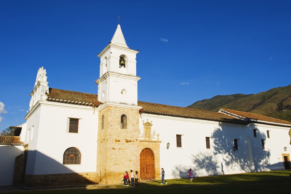 Iglesia del Carmen, a church in Villa de Leyva. Photos: Guardian News & Media; DPPI Media; AFP