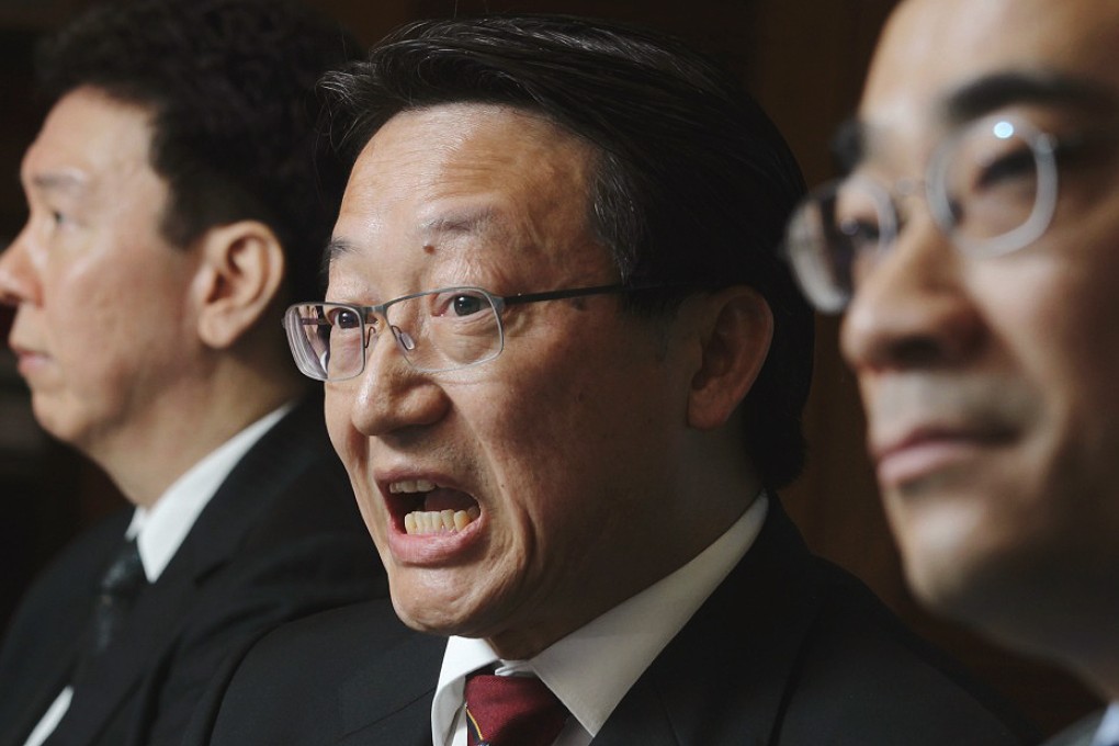 Ambrose Lam (centre) called the white paper a positive document. Photo: Dickson Lee