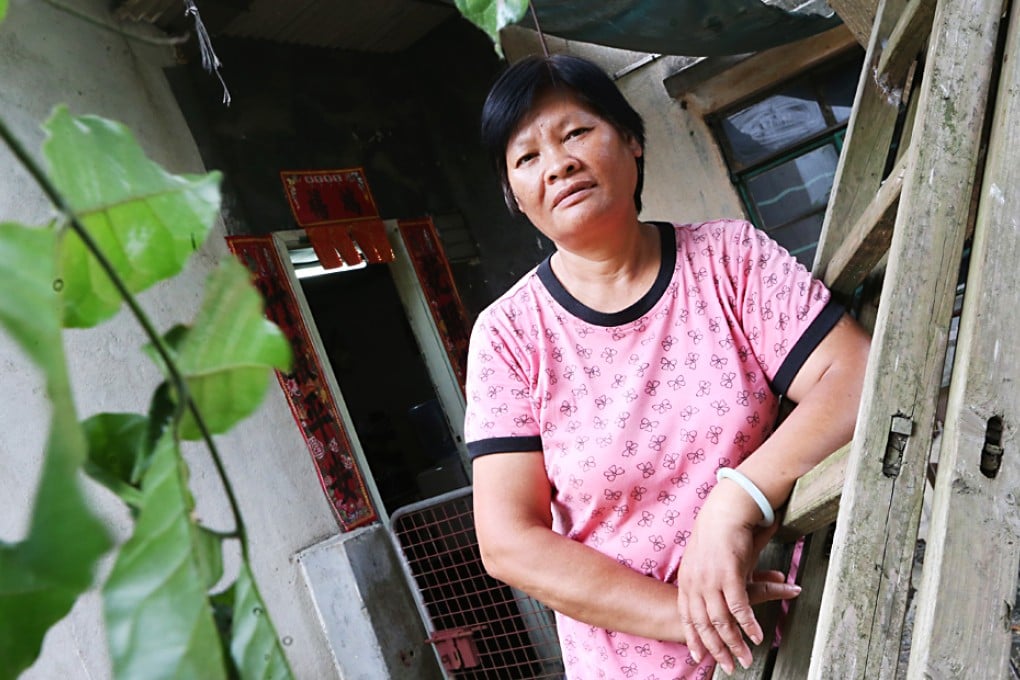 Kwu Tung villager Ko Tat is plagued with unease about the future of her home. Photo: David Wong