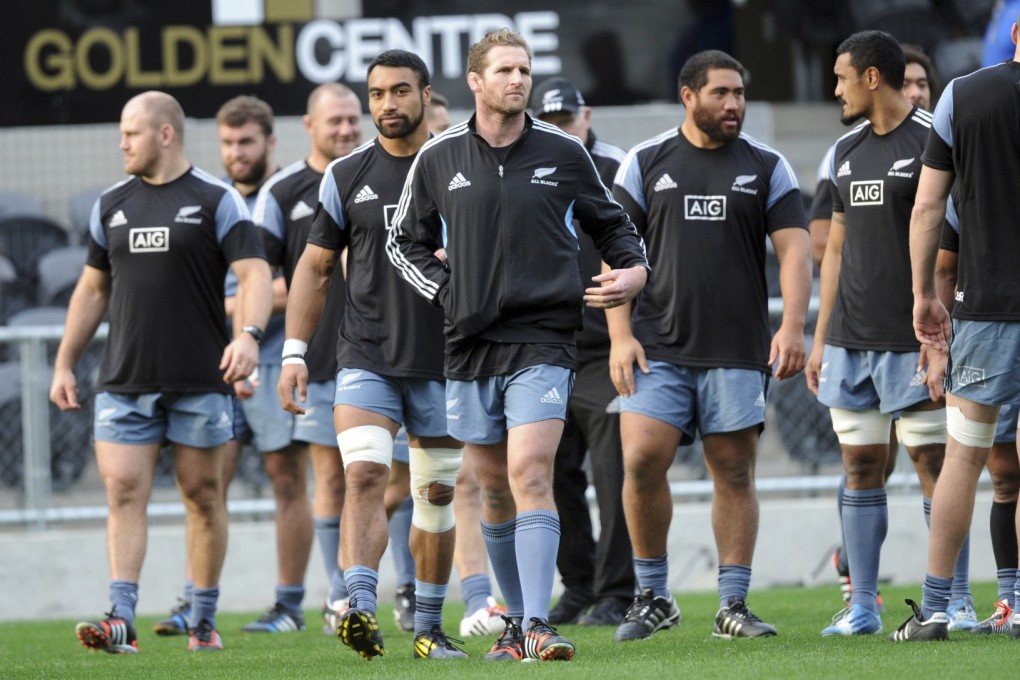 International player of the year Kieran Read (centre) returns for the All Blacks, now he is over his concussion issues. Photo: AP