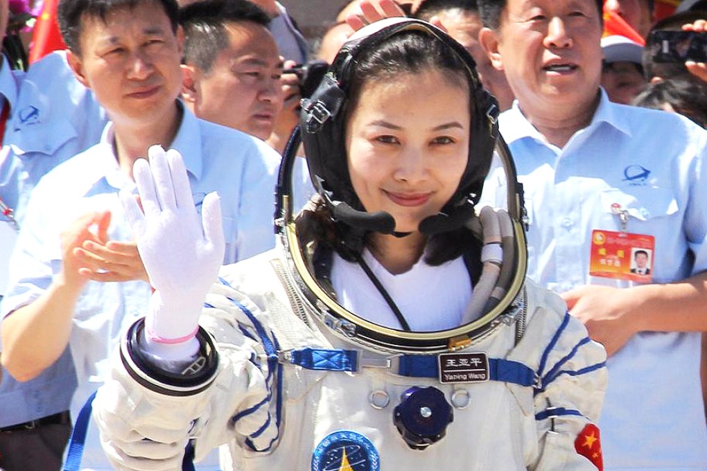 The PLA Air Force chooses potential astronauts such as Wang Yaping. Photo: EPA