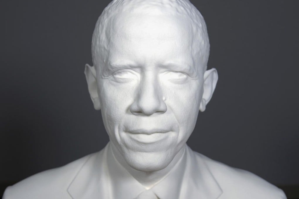 The Smithsonian has created the first 3D presidential portrait. The bust and life mask are at the National Portrait Gallery. Photo: AP