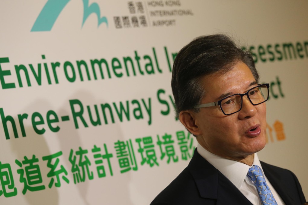 Airport Authority chairman Vincent Lo Hong-sui. Photo: K.Y.Cheng