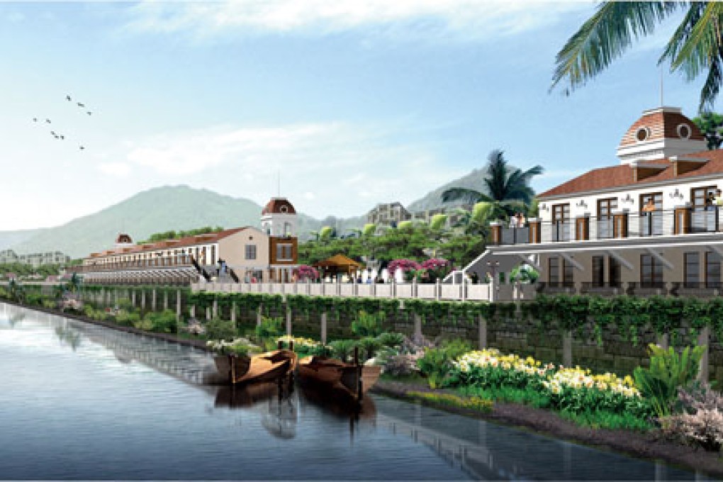 An artist's rendering of what the tourism corridor was expected to look like. However, it has fallen short of expectations, according to officials. Photo: People.com.cn