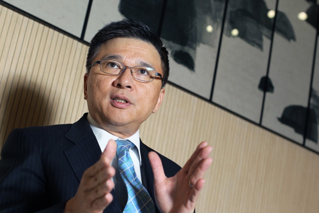 Chan Ka-keung, the secretary for financial services and the treasury.