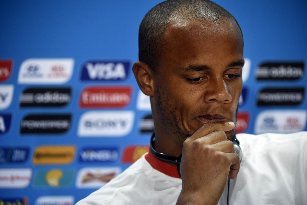 Belgium's Vincent Kompany is an injury concern. Photo: AFP