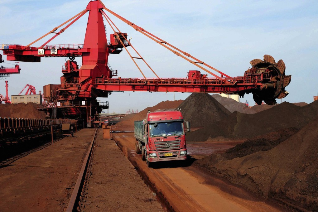 Mainland banks, the major lenders to the iron ore trade, had increased their scrutiny of iron ore financing in the past two months. Photo: Reuters