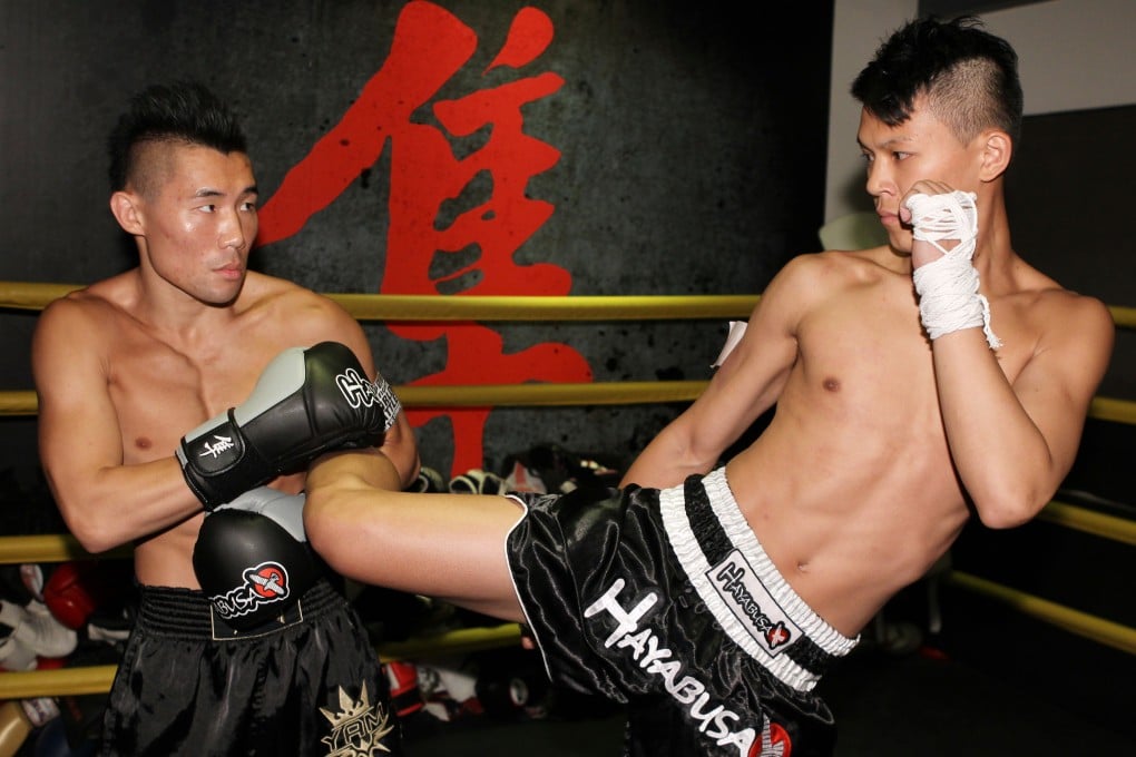 Ming Tang gets a workout in readiness for Saturday's big event in Macau. Photo: Edward Wong