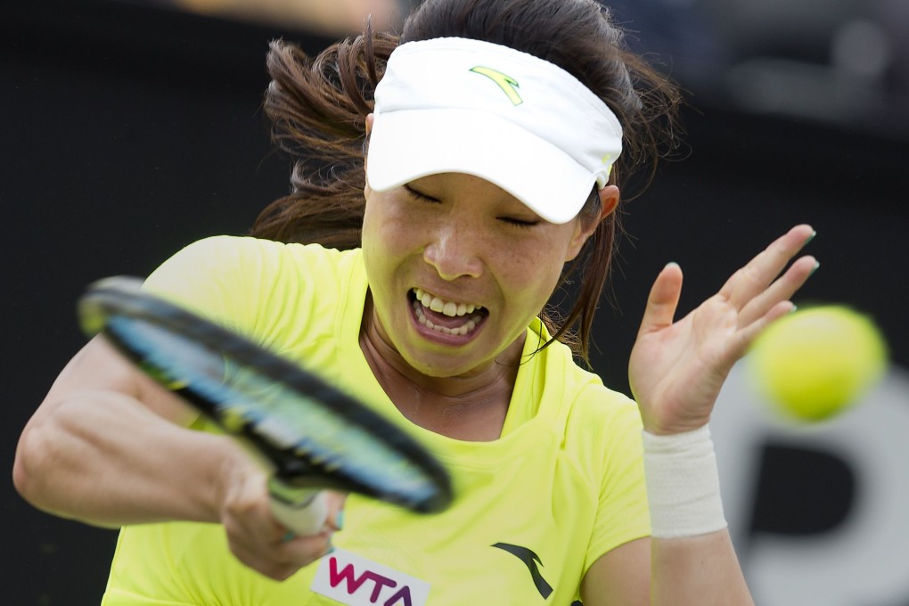 Zheng Jie (pictured) beat Slovakia's Magdalena Rybarikova in their semi-final. Photo: AFP