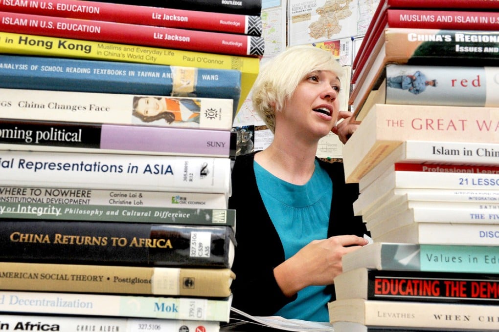 HKU professor Dr Liz Jackson has found prevalent stereotyping in liberal studies textbooks being used in Hong Kong. Photo: Bruce Yan