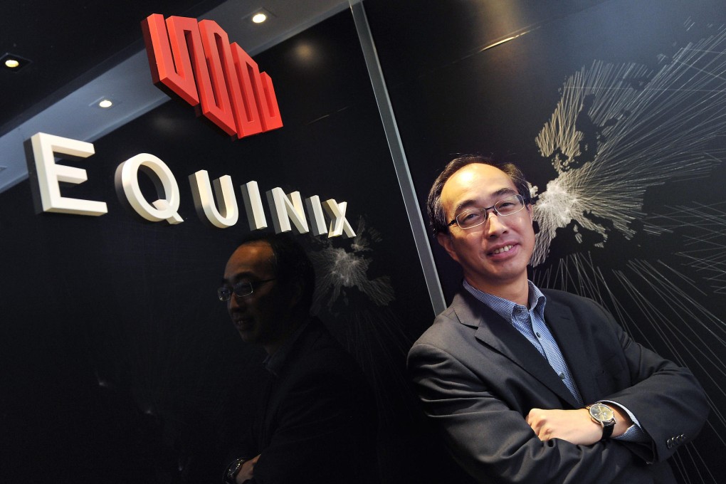 Alex Tam, Equinix's Hong Kong chief, expects demand from enterprises and financial services firms for interconnected data centre services will rise. Photo: Bruce Yan
