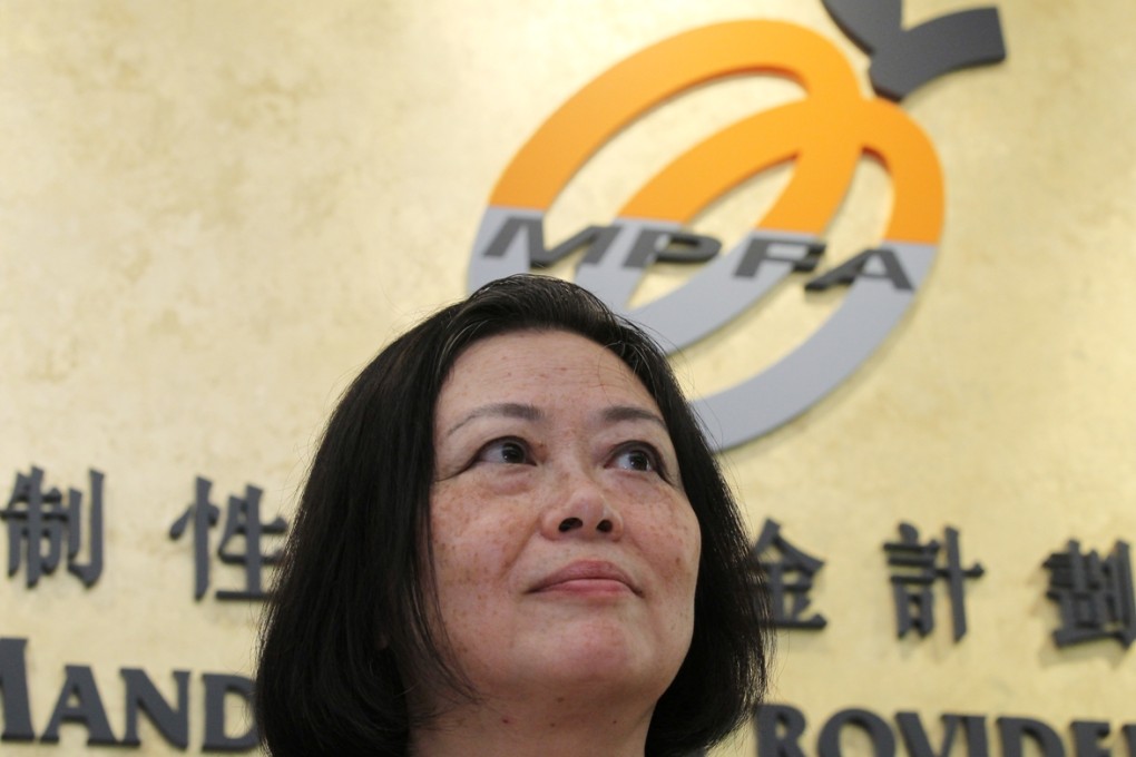 Anna Wu Hung-yuk, chairwoman of the Mandatory Provident Fund Schemes Authority.