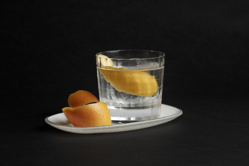 Pisco Before the Breakdown, a cocktail with pisco, grape flower liqueur and other ingredients, from the Tippling Club in Singapore.