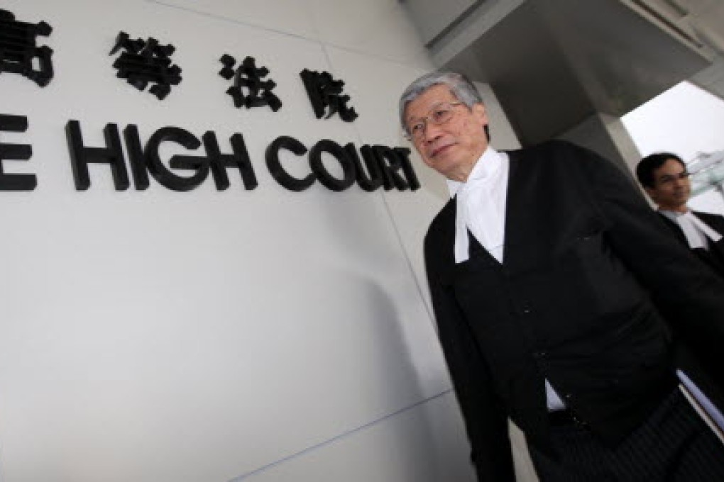 Denis Chang Khen-lee chastised the white paper for discouraging judicial independence and the rule of law through "its attempt to introduce an ambiguous requirement of 'patriotism' as a qualification" for judges. Photo: Felix Wong