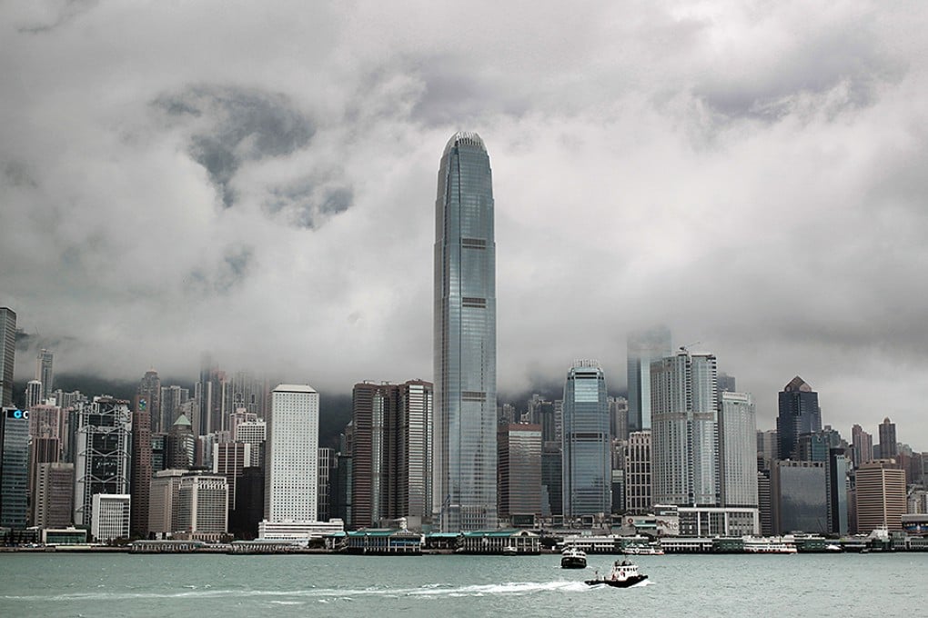 Ominous clouds: Moody's are warning of the risk to Hong Kong banks over loans to mainland borrowers. Photo: Thomas Yau