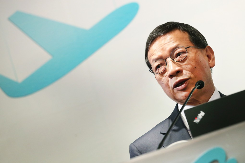 Stanley Hui Hon-chung, the authority's outgoing chief executive, sidestepped questions on whether the payout should be lowered in order to strengthen the operator's finances. Photo: K.Y. Cheng