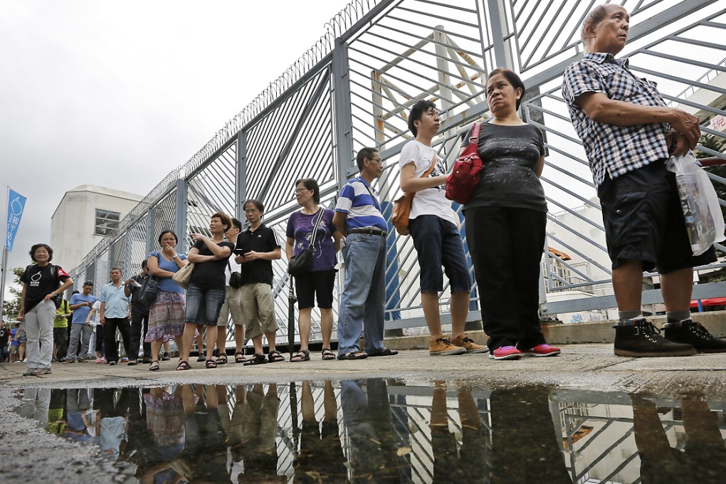 The overwhelming turnout for the Occupy Central civil referendum has caught even the pan-democrats by surprise. Photo: AP
