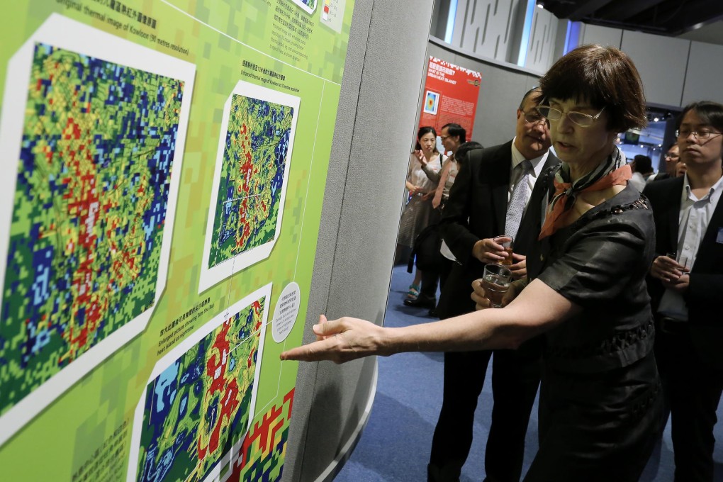 Professor Janet Nichol tours the exhibition. Photo: Jonathan Wong