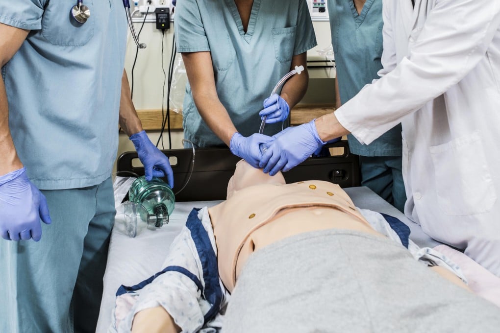 Simulations allow theatre staff to practise difficult procedures.