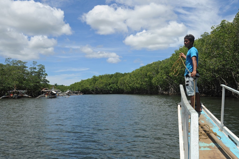 A man prepares to anchor his fishing boat near the mouth of the South China Sea. Many Asean members consider fishing and other activities in disputed areas of the South China Sea 'violations' of the declaration of code of conduct, but all are guilty of one or more breaches. Photo: AFP