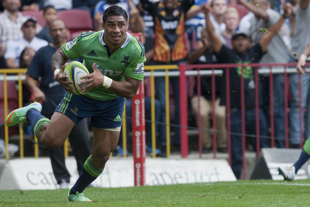 New All Blacks centre Malakai Fekitoa was a key component in Ben Smith’s second-half try which turned the game in the Highlanders’ favour. Photo: AFP