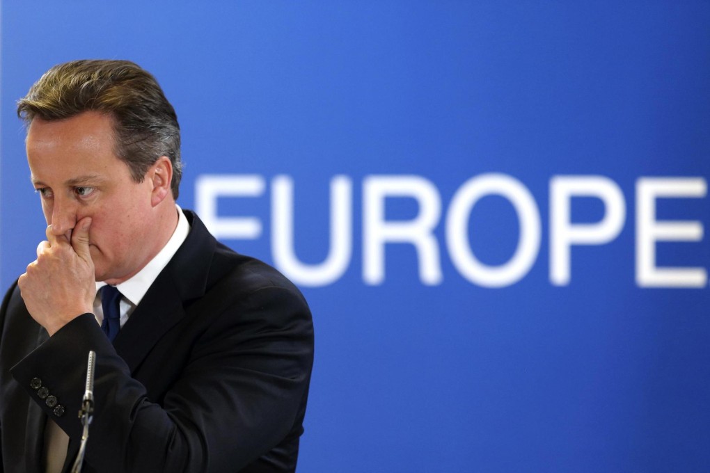 David Cameron's (above) fight to reform EU not over despite defeat on Jean-Claude Juncker's nomination. Photo: Reuters