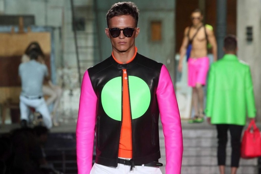 Geometric patterns take centre stage in Milan