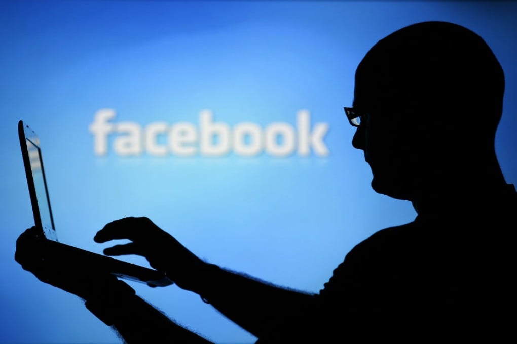Facebook, which counts more than one billion active users, said in a statement that “none of the data used was associated with a specific person’s Facebook account.” Photo: Reuters