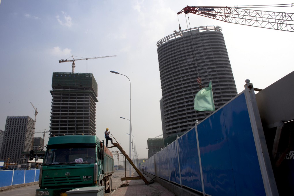 The Conch Bay development in Tianjin. Some projects have remained unfinished. Photo: Bloomberg
