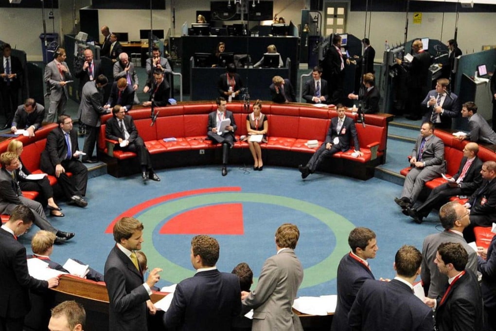 Trading in the ring at the London Metal Exchange. Photo: Reuters