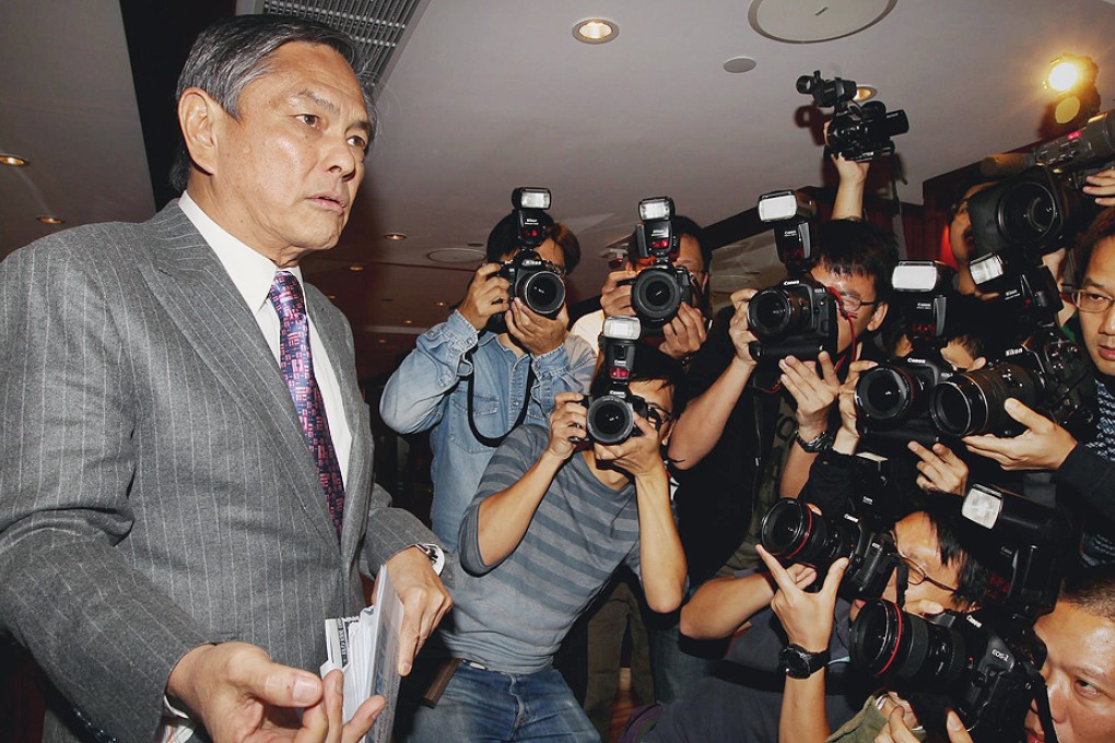 Charles Ho is honoured for his contribution to the media.