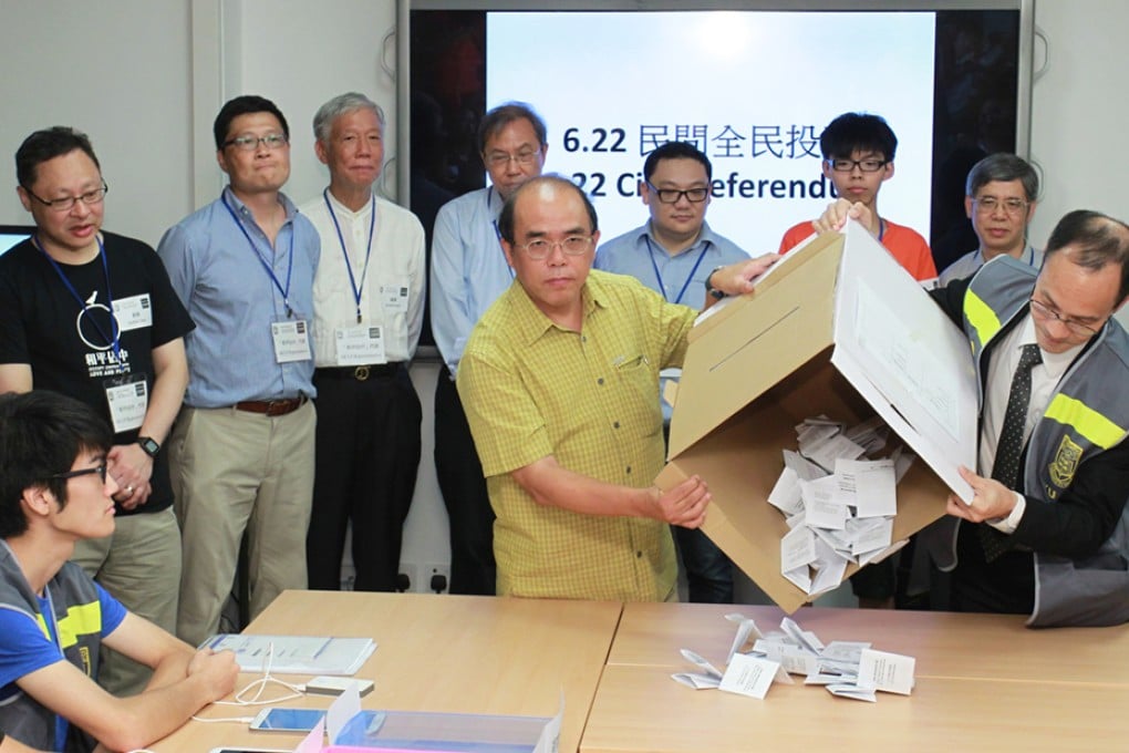 Occupy Central seeks to influence the government for the purpose of advancing a political cause. Photo: Dickson Lee